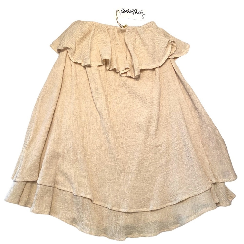 Rachel Pally Cotton Strapless Tunic Blouse Top Size X-Small